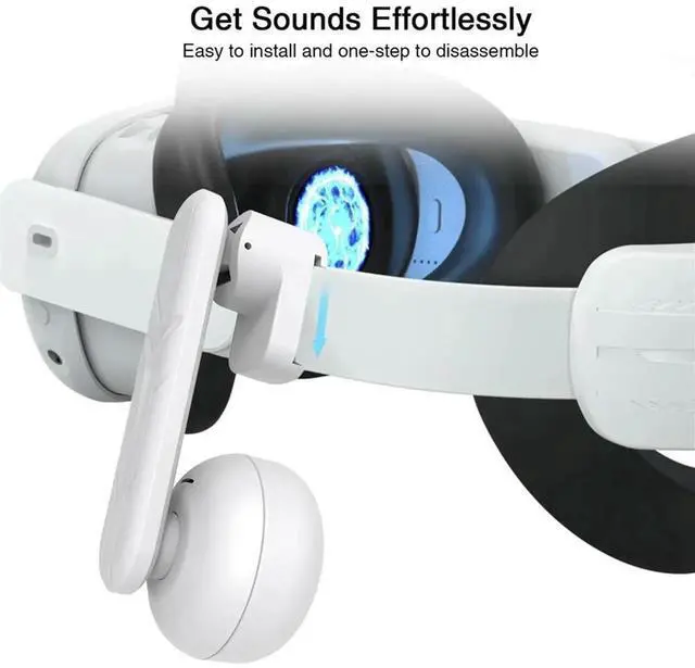 Alt view image 2 of 3 - Aomoproing Model Suitable for Quest3 Accessories Independent Headset Quest2 Headset High- Speaker VR Accessories Rich