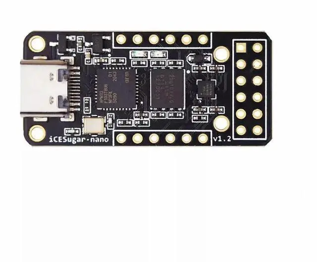 Alt view image 4 of 4 - Aomoproing FPGA Development Board Icesugar-Nano Open Source RISC-V Ice40lp1k Standard Icelink Debugger PMOD Connectors On-Board