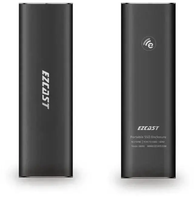 Alt view image 2 of 3 - Aomoproing Ultra - high Speed Thunderbolt 3 Type - c USB3.1 M.2 NVME Mobile Hard Disk Box PCIe To GEN2 Solid State SSD