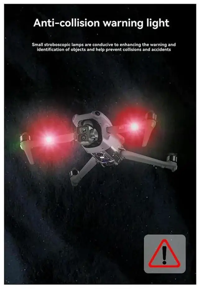Alt view image 2 of 4 - Aomoproing For Drone LED Night Light Long-Range Searchlight Anti-Collision Strobe For Enhanced Visibility And Safety