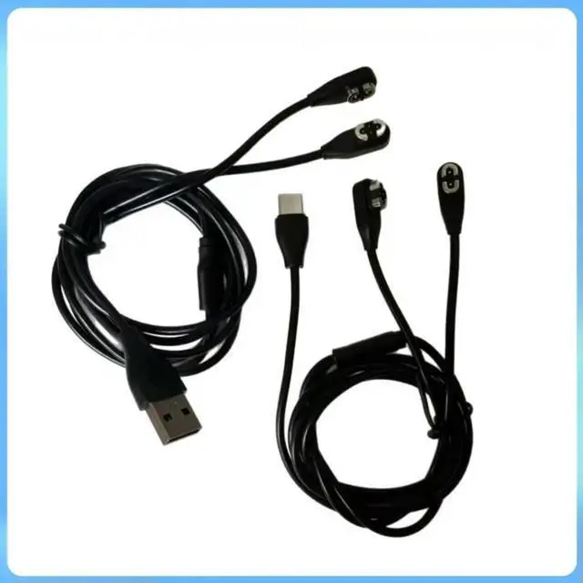 Main image of FOR 2PCS/LOT 2IN1 1m Charging Cable for OpenSwim Pro s710 as800 Headphones cord