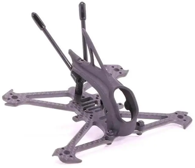 Alt view image 2 of 4 - Aomoproing FPV Racing Quadcopter RC Drone Herbie 112 65MM 2.5 Inch Toothpick Frame Kit For Fit 1103 1104 1206 Brushless Motor