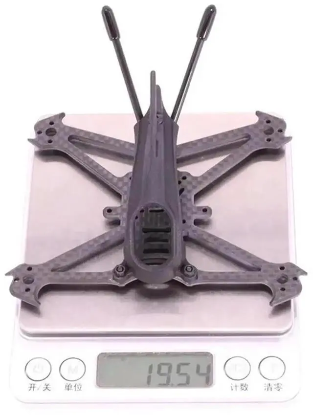 Alt view image 4 of 4 - Aomoproing FPV Racing Quadcopter RC Drone Herbie 112 65MM 2.5 Inch Toothpick Frame Kit For Fit 1103 1104 1206 Brushless Motor