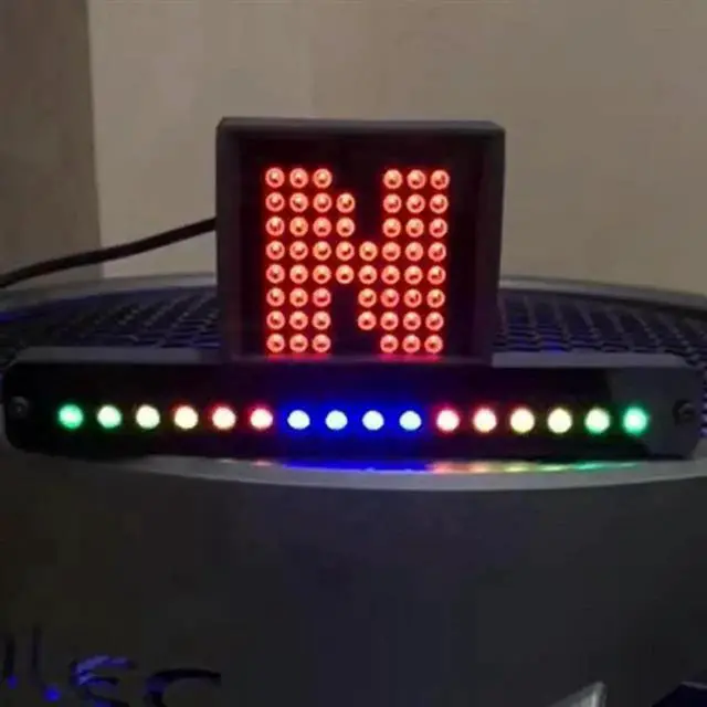 Alt view image 5 of 6 - Aomoproing PC Simulation Racing Game Dashboard Display Meters For Thrustmaster T300 Steering Wheel Instrument