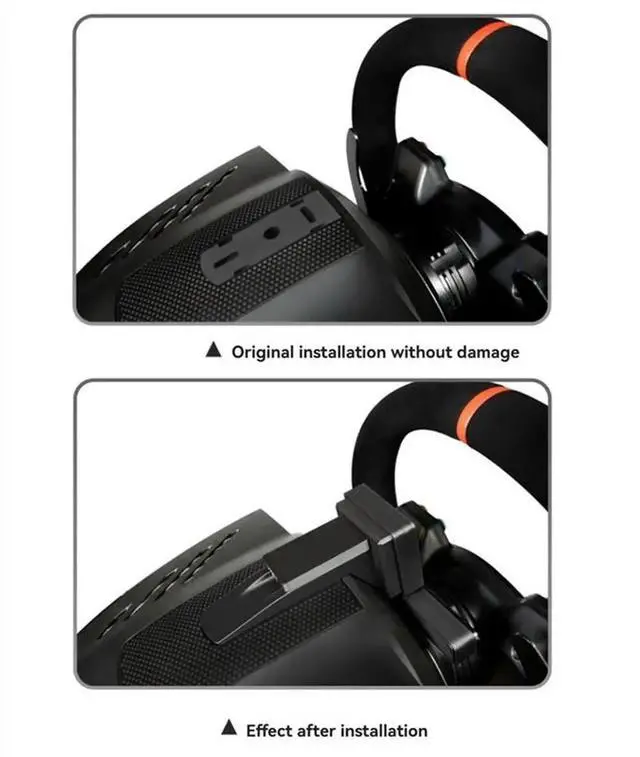 Alt view image 2 of 6 - Aomoproing PC Simulation Racing Game Dashboard Display Meters For Thrustmaster T300 Steering Wheel Instrument