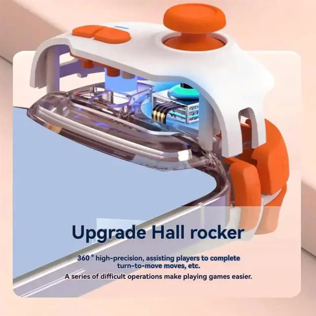 Alt view image 4 of 4 - Aomoproing MB03 Pro Game Controller Joystick Game Control, Vibration, One-Click Equipment Swap For IOS & Android