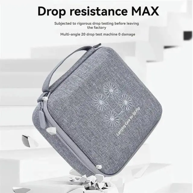 Alt view image 4 of 4 - Aomoproing For Flip Single Machine Bag Mini Vlog Aerial Camera Protection Box Outdoor Handheld Hard Shell Bag