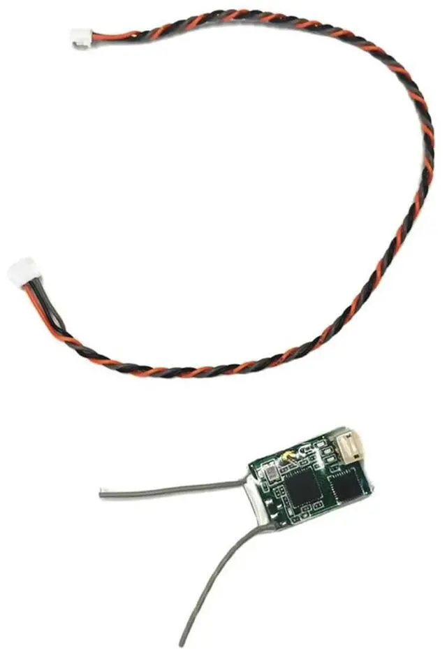 Alt view image 3 of 3 - Aomoproing DSM2 DSMX Satellite Receiver W Bind Button for Mini Quadcopter Mini FPV RC Drone Spektrum JR Hobbyking ORX Rich