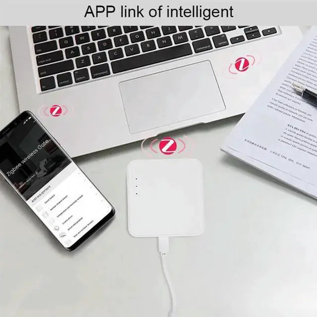 Main image of Aomoproing Tuya Zigbee WiFi Bluetooth Smart Gateway Compatible Hub Bridge Smart Life APP Control for Alexa Google Home Rich