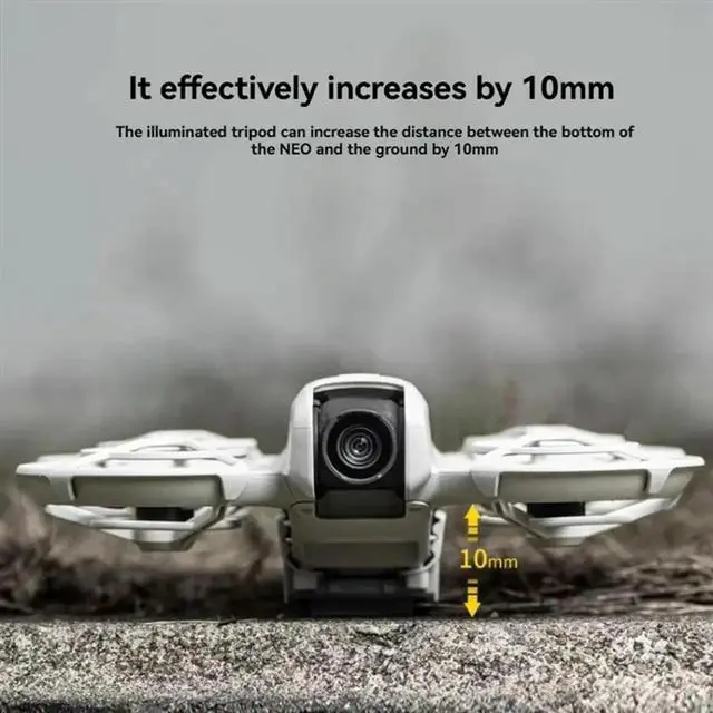 Alt view image 4 of 4 - Aomoproing For Neo Night Navigation Light LED Light Landing Gear And Protector Kit Drone Rechargeable Searchlights