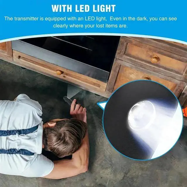 Alt view image 2 of 3 - Aomoproing Smart Device Anti-Lost Tracker Wireless Smart Tracker With 8 Receivers For Pets/Children/Elderly Car Key Finder