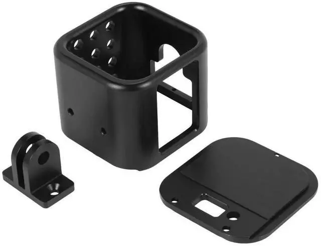 Alt view image 2 of 3 - Aomoproing 2X Aluminium Alloy Housing Case Cover Frame For Gopro Hero 4/5 Session Go Pro Sport Action Camera Accessories Blac