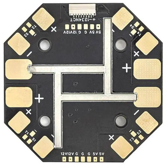 Alt view image 2 of 3 - Aomoproing PDB400A 4~ 12S 400A PDB Distribution Board 30.5Mm 400A Current Sensor For FPV Quadcopter Fixed Wing Model Aircraft
