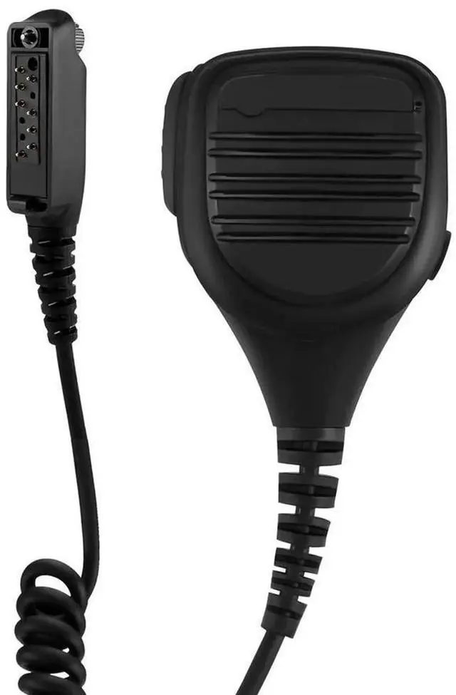 Alt view image 2 of 3 - Aomoproing IP54 Waterproof Portable Loudspeaker Mic Microphone For Walkie Talkie STP9000 Two Way Radio Sepura Rich