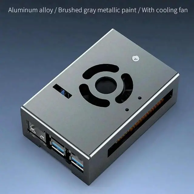 Alt view image 3 of 6 - Aomoproing Main Control Chassis Shell For RDK X5 With Cooling Fan Protection Support Camera Installed For RDK X5 Robot Car Board