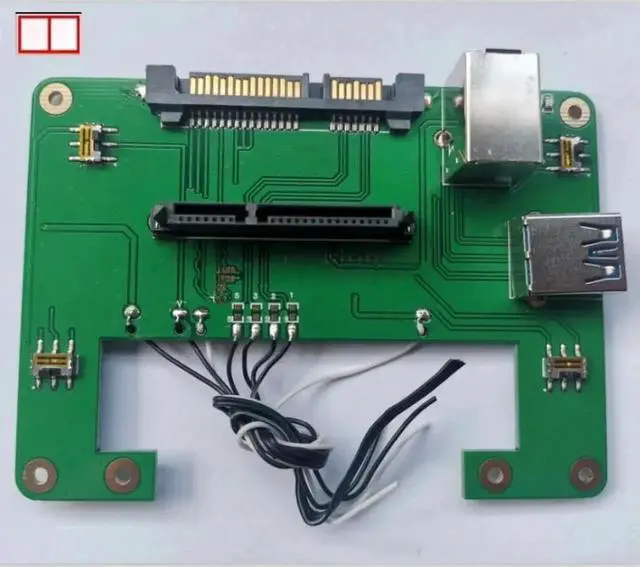 Main image of FOR Data recovery tool USB portable fly wire board USB Flywire SATA.SATA Auxiliary Board Can be Fixed