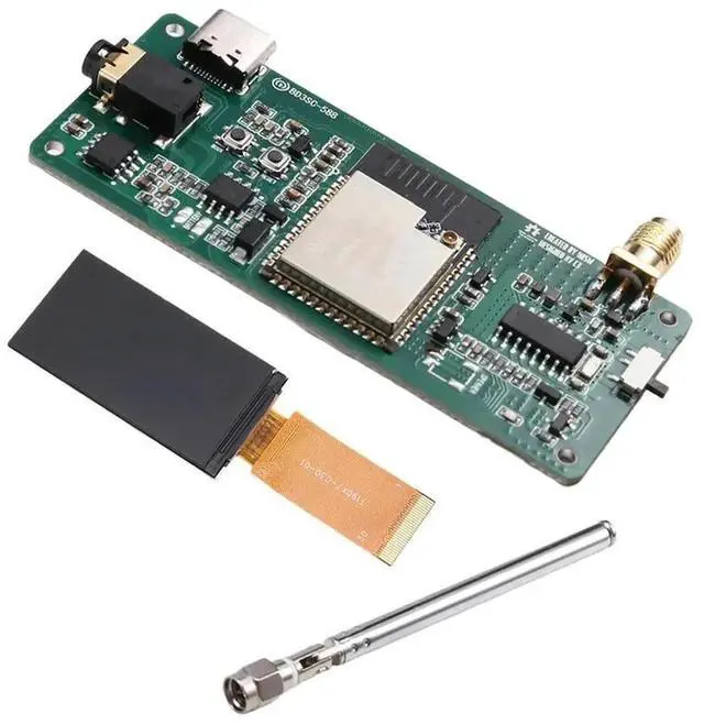 Alt view image 3 of 4 - Aomoproing BD3CS-588 SI4732 Full-Band Radio Motherboard Kit ESP32-S3 +BT5.0 1.9Inch Color Display Supports AM/FM/SW/RDS