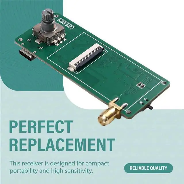 Alt view image 2 of 4 - Aomoproing BD3CS-588 SI4732 Full-Band Radio Motherboard Kit ESP32-S3 +BT5.0 1.9Inch Color Display Supports AM/FM/SW/RDS