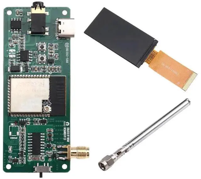Alt view image 4 of 4 - Aomoproing BD3CS-588 SI4732 Full-Band Radio Motherboard Kit ESP32-S3 +BT5.0 1.9Inch Color Display Supports AM/FM/SW/RDS
