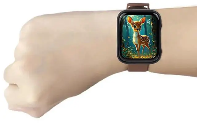 Alt view image 3 of 4 - Aomoproing For Deepseek AI Voice Chat Watch ESP32 S3 Development Board 1.8 Inch AMOLED Touchscreen 368X 448 Programmable Watch