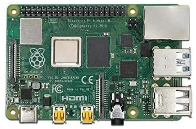 Alt view image 2 of 5 - Raspberry Pi 4 Model B 2019 Quad Core 64 Bit WiFi Bluetooth (4GB)