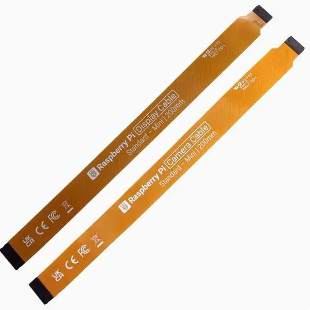 Main image of Raspberry Pi 5th generation CSI camera connection cable Raspberry Pi 5 FPC adapter cable flexible connector 200MM