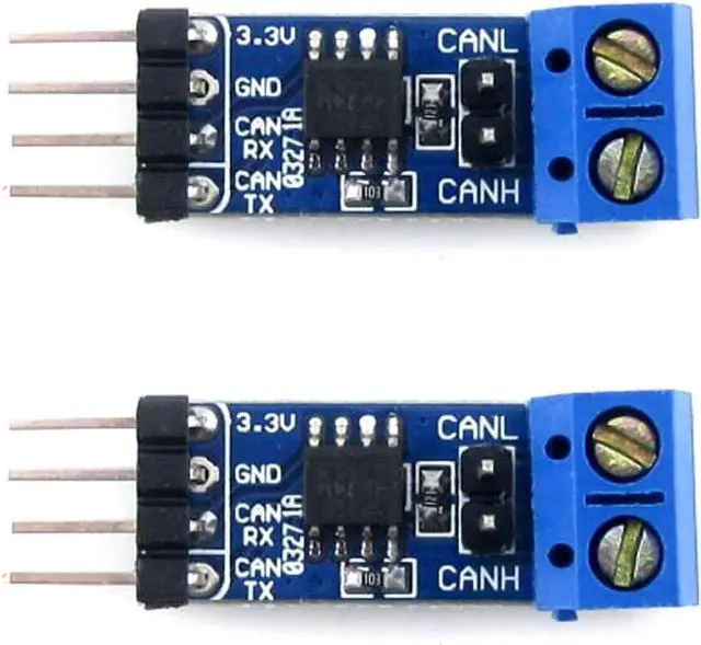 Main image of SN65HVD230 CAN Board Connecting MCUs to CAN Network Features ESD Protection Communication Evaluation Development Board 3.3V [2 PCS]