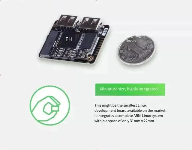 Alt view image 2 of 7 - Quantum Project Mini Linux Development Board Core Board Expansion Board