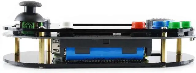 Alt view image 4 of 7 - Game HAT, Compatible with Raspberry Pi 4B/3B/3B+/Zero/Zero W/Zero WH, Retro Gaming Console wth 3.5inch IPS Screen, Joystick, and Buttons, 480×320, Onboard Speaker and Earphone Jack