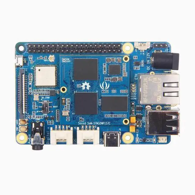 Alt view image 4 of 6 - ODYSSEY-STM32MP157C development board, dual-core Arm-Cortex-A7 processor, WiFi/BLE