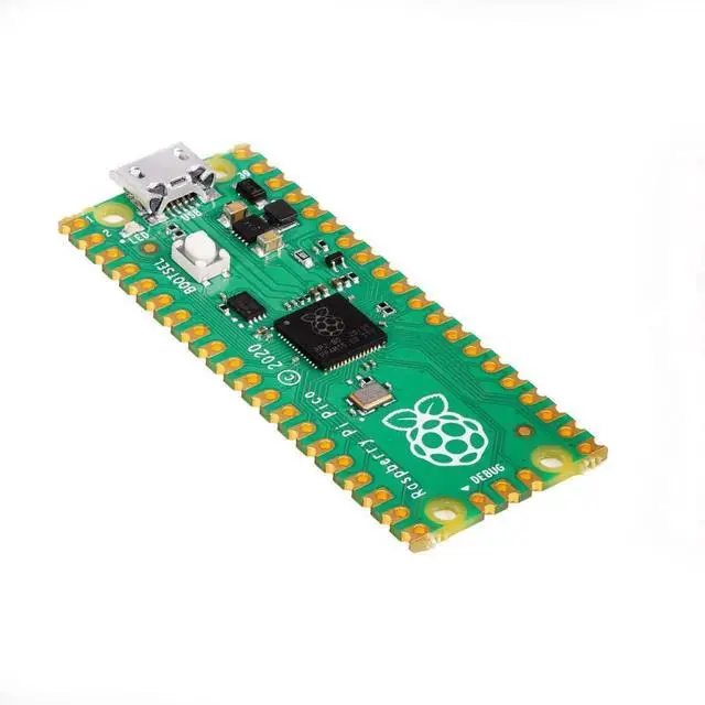 Alt view image 5 of 5 - Raspberry Pi Pico RP2040 microcontroller chip