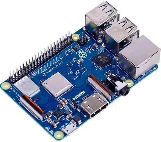 Alt view image 5 of 6 - Element14 Raspberry Pi 3 B+ Motherboard