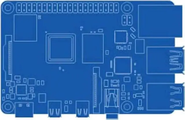 Alt view image 6 of 6 - Element14 Raspberry Pi 3 B+ Motherboard