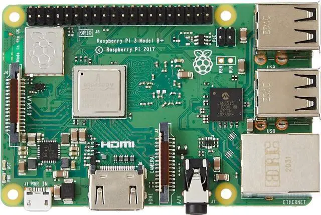Alt view image 4 of 6 - Element14 Raspberry Pi 3 B+ Motherboard