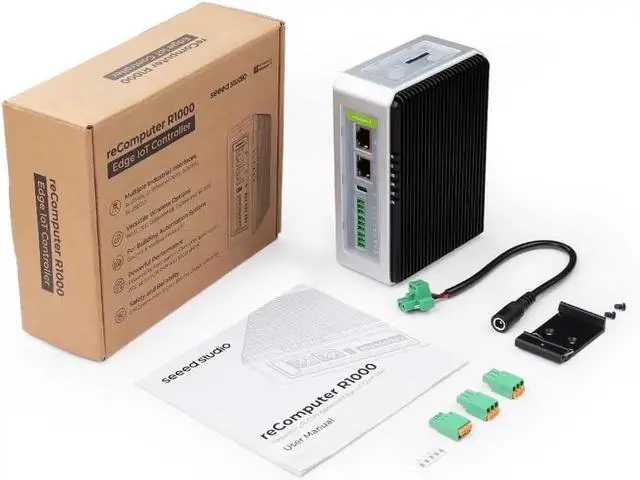 Alt view image 3 of 7 - seeed studio Gateway-reComputer R1000, Raspberry Pi IoT Controller, Edge IoT Controller, CM4-Powered, AI Capable, 4GB RAM, 32GB eMMC