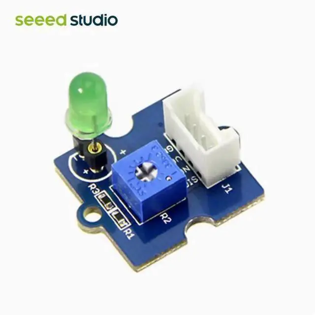 Alt view image 3 of 4 - seeedstudio Groved-Green LED Green light-emitting diode