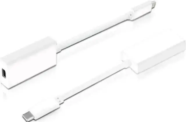 Alt view image 2 of 5 - Thunderbolt 3 To Thunderbolt 2 Adapter Type C Cable USB For Macbook Air Pro& White(1PC)