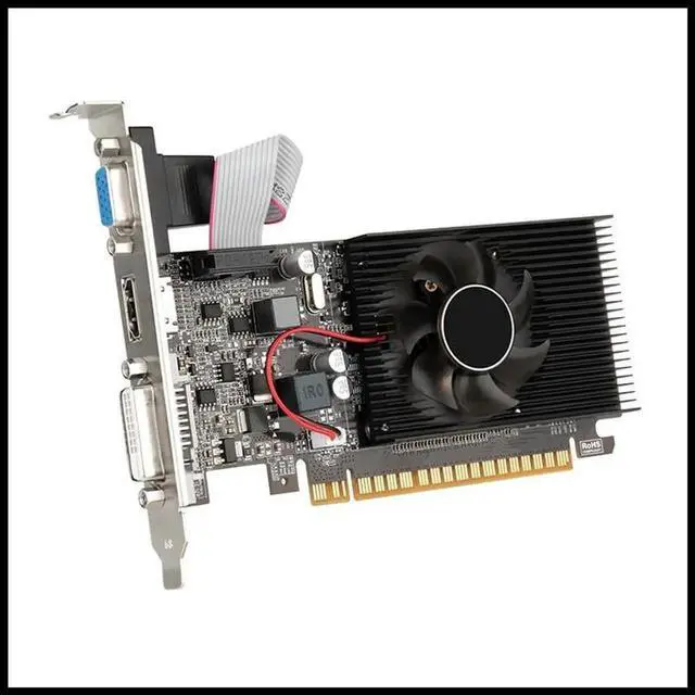 Main image of FOR GT610 1GB Graphics Computer Desktop Gaming Small Case DDR3 Memory VGA Video Card