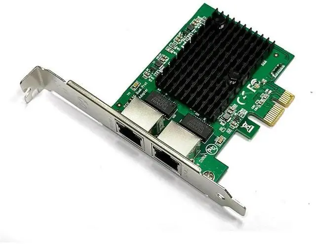 Main image of FOR 2 Port 2.5G PCIe Network Card 2.5 Gigabit Ethernet Adapter RTL8125BG PCI-E Ethernet LAN Adapter for Desktop PC