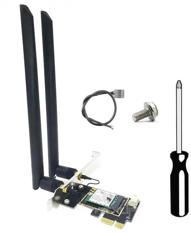 Main image of FOR WiFi 7 BE200 Pcie WiFi Card 5.4 Tri Band 2.4G/5G/6GHz BE200 Network Card for Win11