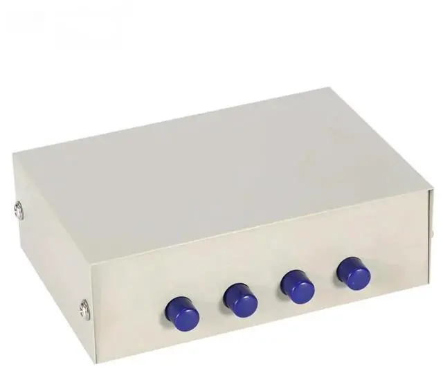 Alt view image 2 of 2 - FOR 4 Port DB9 RS232 Switch Serial COM Device Console Printer Sharing Selector Controller 232-4