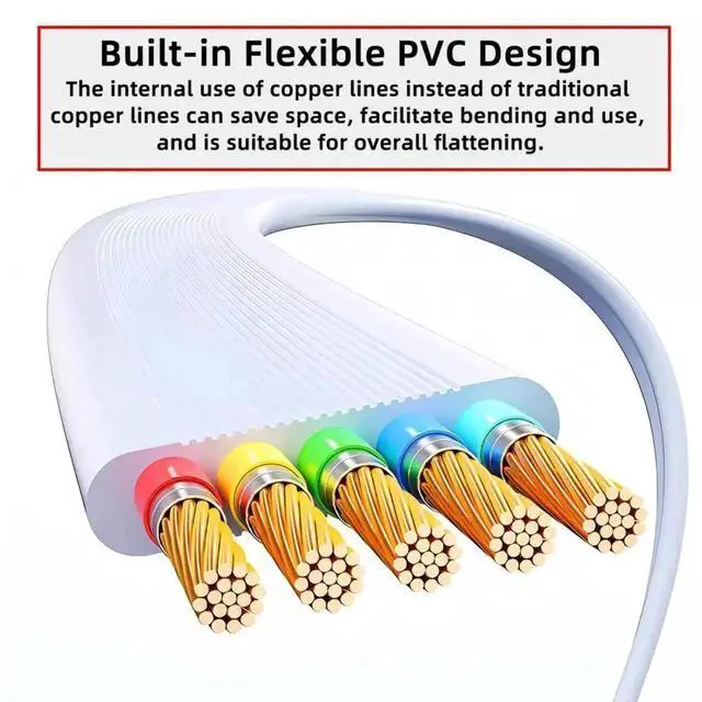 Alt view image 2 of 7 - Aomoproing Cable Retractable Stretch Coiled USB-C Cable 480Mbps 140W for Laptop Phone Tablet Type-C Male to Male Cable Power & Data (Purple Color)