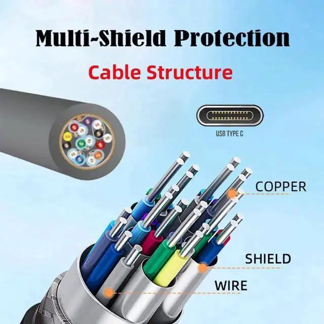 Alt view image 4 of 7 - Aomoproing USB 3.1 Type-C Male to Single Thumbscrew Locking USB-C 10Gbps Data 4K Cable Panel Mount Type