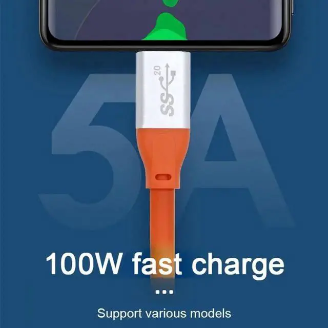 Alt view image 6 of 7 - Aomoproing USB3.2 Male to Female Extension Cable 20Gbps Ultra Soft High Flex with 100W and 8K 5K USB4.0 Type-C Compatible with Thunderbolt3/4