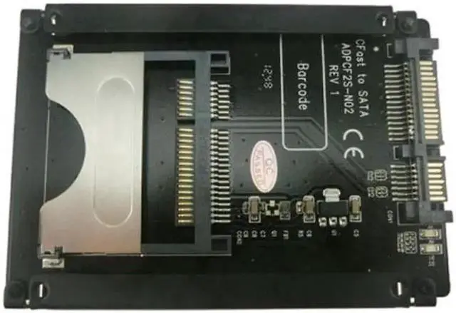 Alt view image 4 of 7 - Aomoproing SATA 22Pin to CFast Card adapter 2.5 inch Hard Disk Case SSD HDD CFast Card Reader for PC Laptop