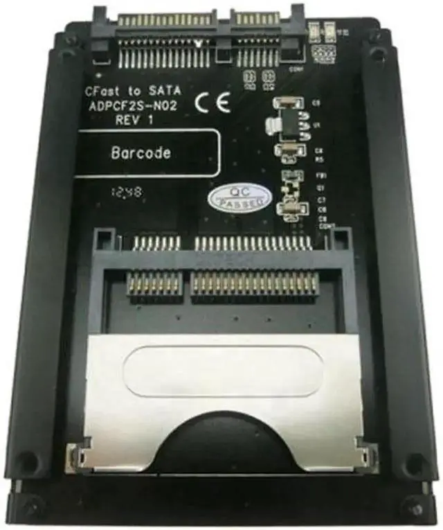 Alt view image 2 of 7 - Aomoproing SATA 22Pin to CFast Card adapter 2.5 inch Hard Disk Case SSD HDD CFast Card Reader for PC Laptop
