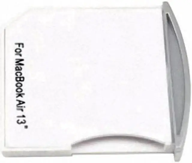 Alt view image 6 of 7 - Aomoproing Micro SD TF to SD Card Kit Mini Adaptor for Extra Storage Macbook Air / Pro / Retina White