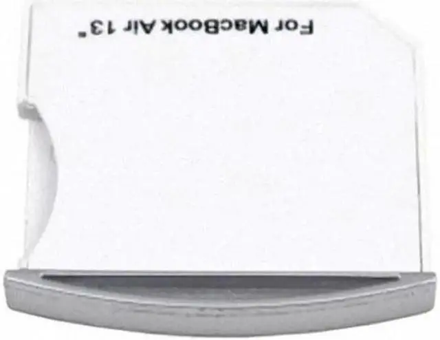 Alt view image 2 of 7 - Aomoproing Micro SD TF to SD Card Kit Mini Adaptor for Extra Storage Macbook Air / Pro / Retina White