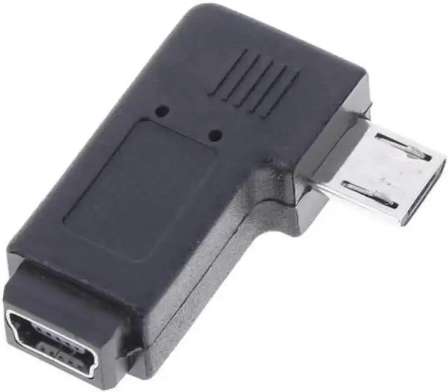 Main image of Aomoproing 90 Degree Right Angled Mini USB Female to Micro USB Male Data Sypc Power Adapter