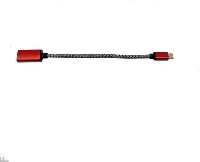 Alt view image 3 of 4 - Aomoproing USB 3.0 OTG adapter (type-C to UsB 3.1) mobile hard drive UsB flash drive converter 3.0 data cable 0.15M